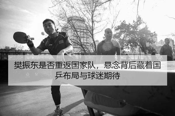 樊振东是否重返国家队，悬念背后藏着国乒布局与球迷期待 | Zhihu